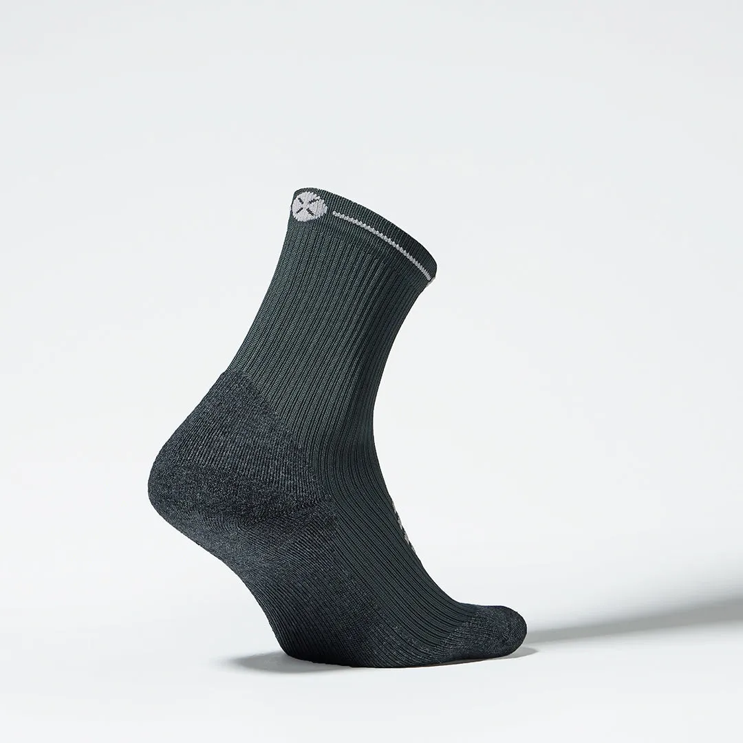 Sports Ankle Socks Women 2024 | Dark Grey / Light Pink