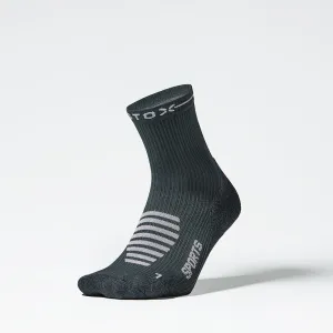 Sports Ankle Socks Women 2024 | Dark Grey / Light Pink