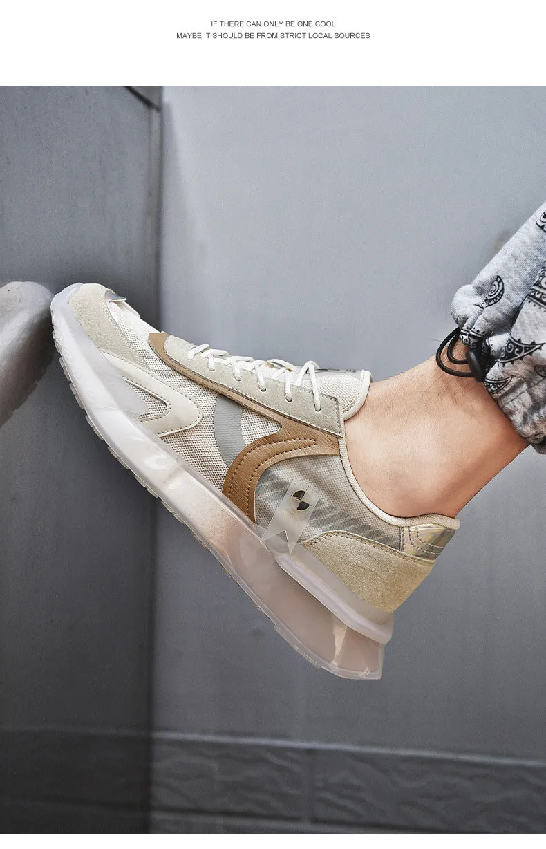 Spring New Versatile Multi-color End Men's Casual Sports Shoes Retro Daddy Shoes Trendy Student Youth