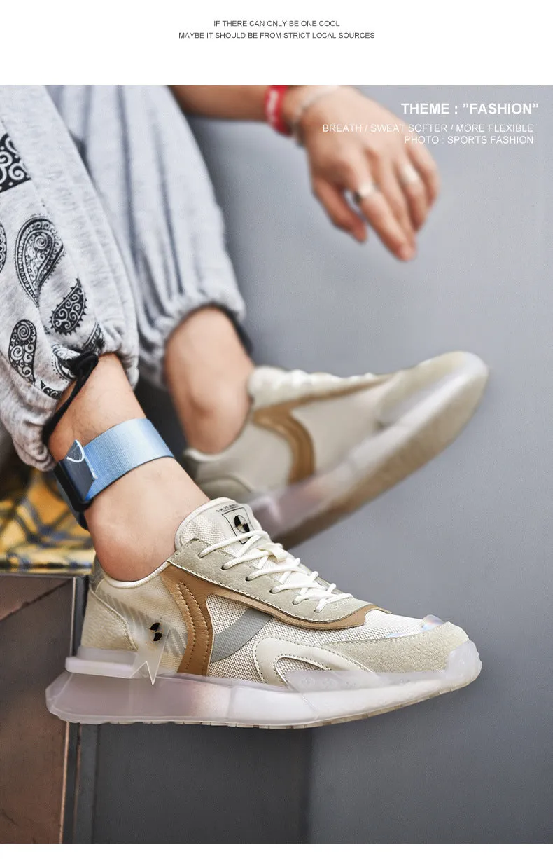 Spring New Versatile Multi-color End Men's Casual Sports Shoes Retro Daddy Shoes Trendy Student Youth