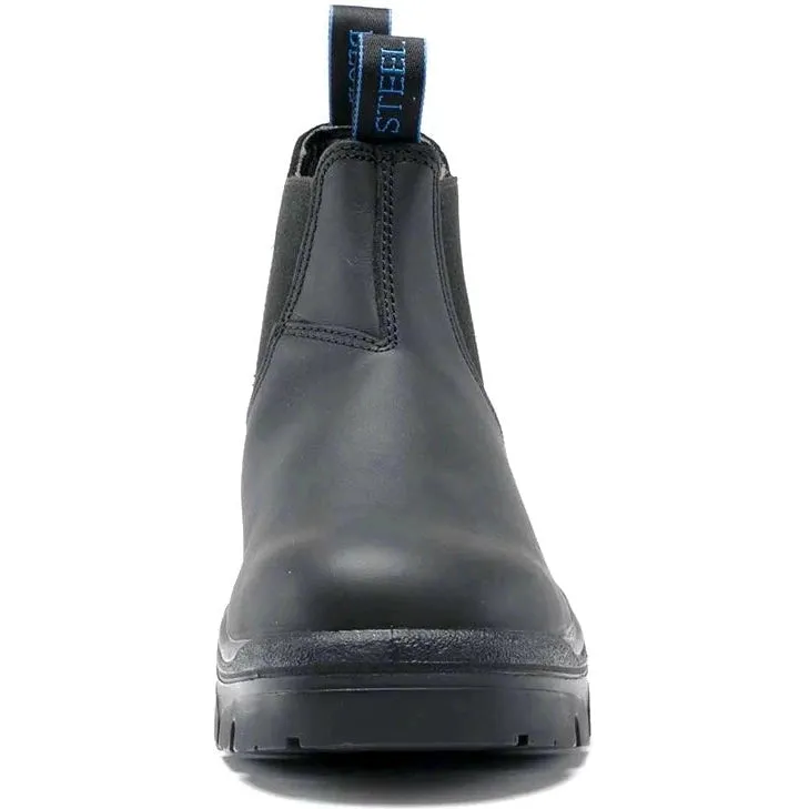 Steel Blue Hobart 6" Waterproof Soft Toe TPU Outsole Work Boot -Black- 310901
