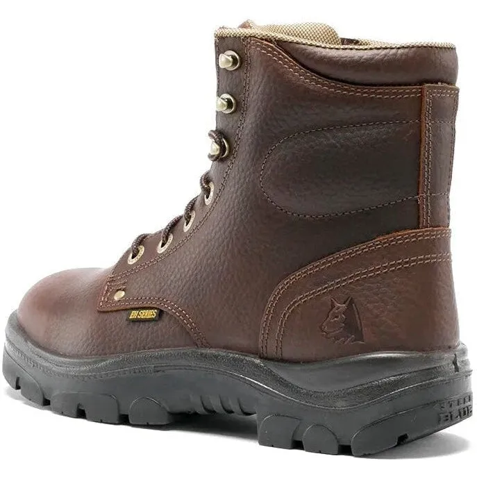 Steel Blue Men's Argyle 6" Waterproof Soft Toe Waterproof Work Boot - Oak - 810952