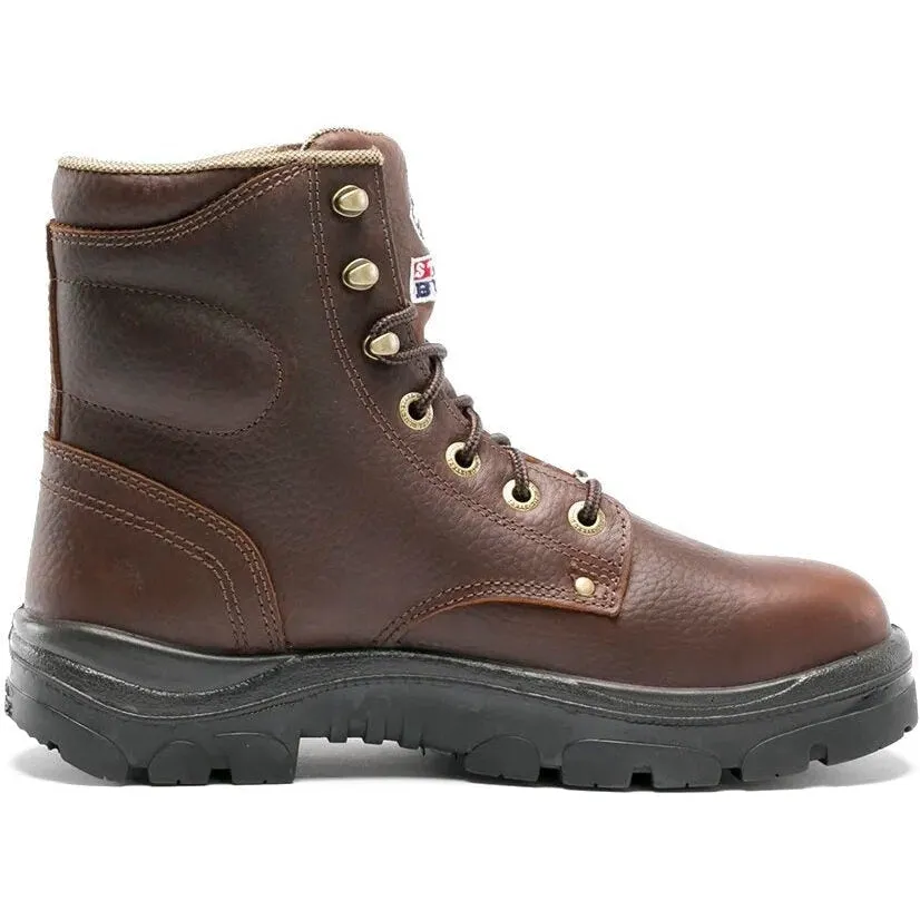 Steel Blue Men's Argyle 6" Waterproof Soft Toe Waterproof Work Boot - Oak - 810952