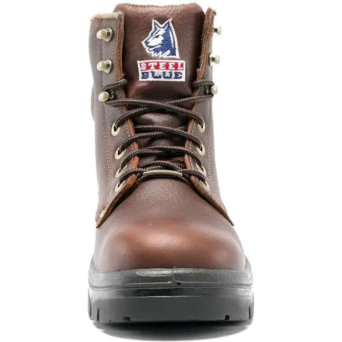 Steel Blue Men's Argyle 6" Waterproof Soft Toe Waterproof Work Boot - Oak - 810952