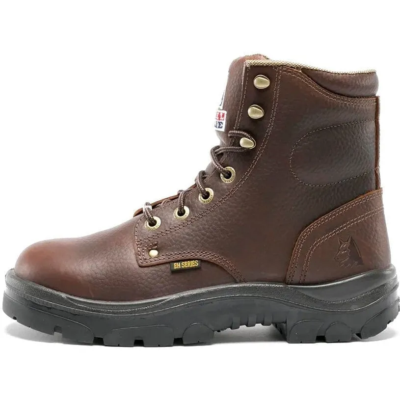 Steel Blue Men's Argyle 6" Waterproof Soft Toe Waterproof Work Boot - Oak - 810952