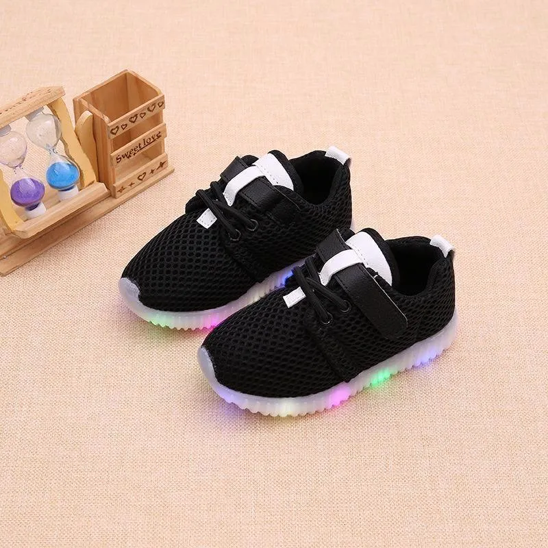 Summer Children LED Lights Shoes Comfortable Flashing Unisex Casual Shoe Perfect Gift