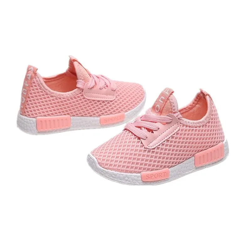 Summer sports shoes children's sports shoes lightweight breathable shoes girl