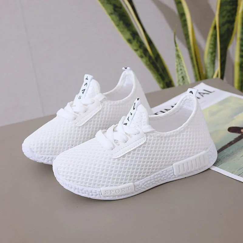 Summer sports shoes children's sports shoes lightweight breathable shoes girl