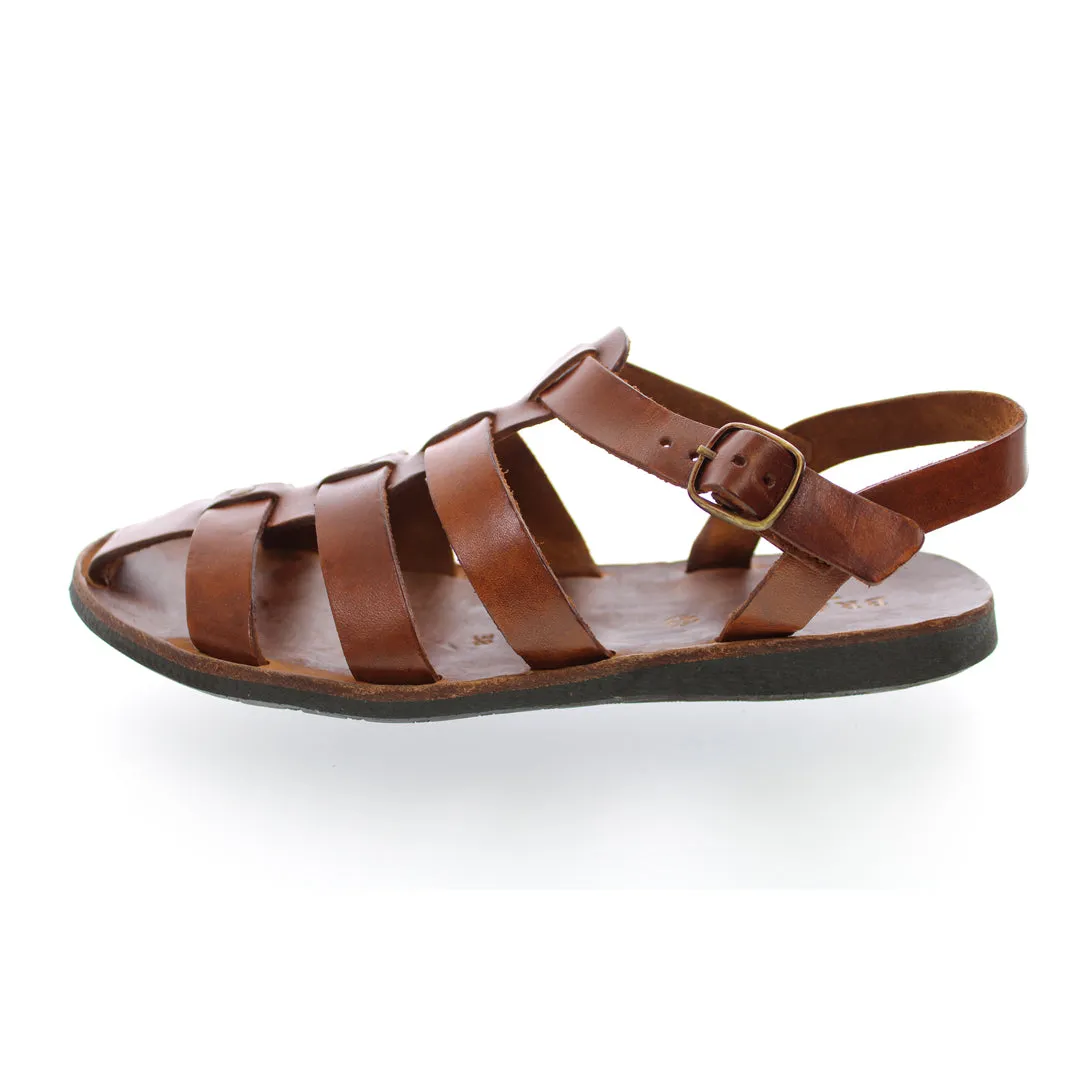 TAORMINA CIGAR FISHERMAN SANDALS