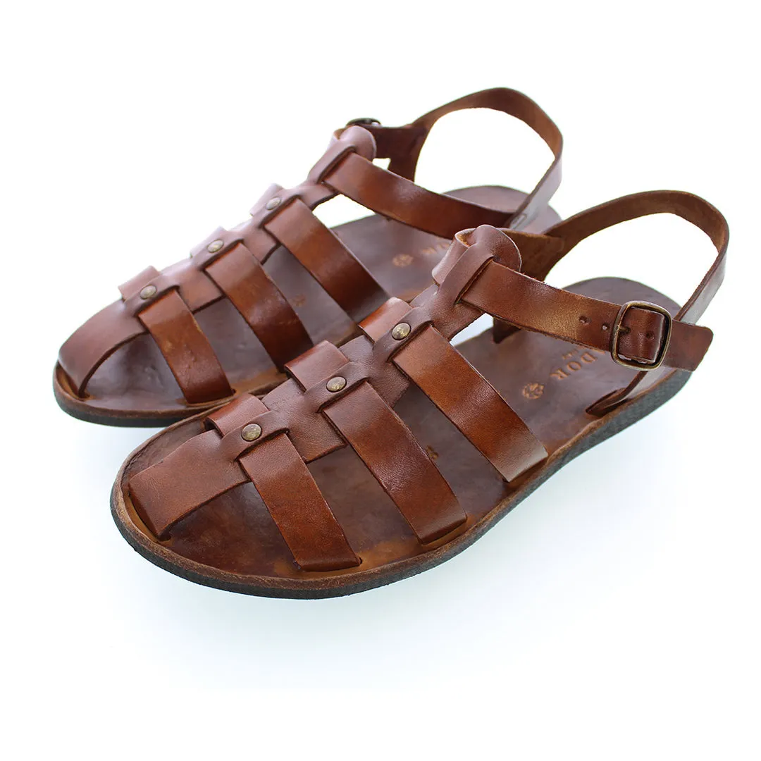 TAORMINA CIGAR FISHERMAN SANDALS