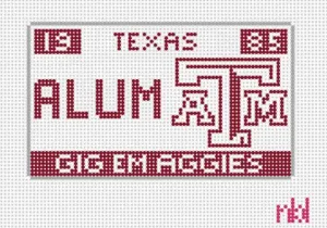 Texas A and M License Plate