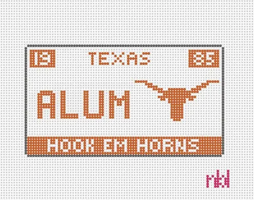 Texas License Plate