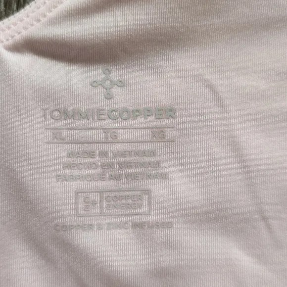 Tommie Copper light  pink wide strap support sports  bra size XL
