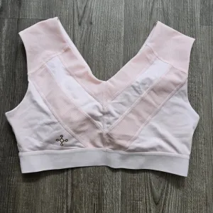 Tommie Copper light  pink wide strap support sports  bra size XL