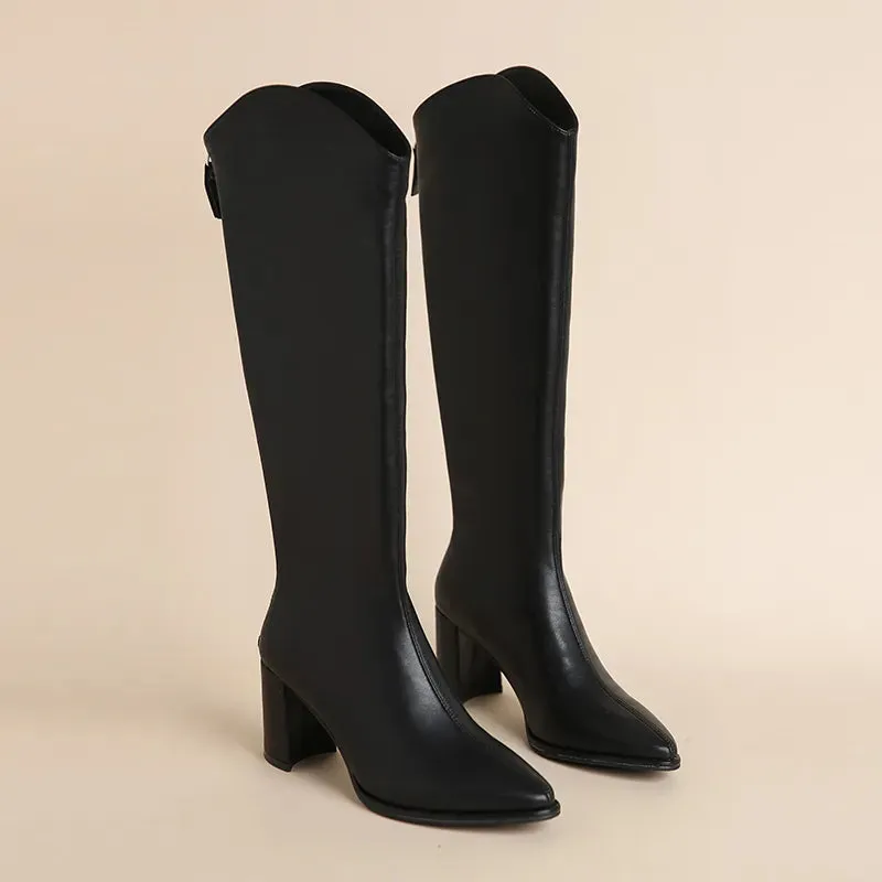Trendy Knee-High Boots