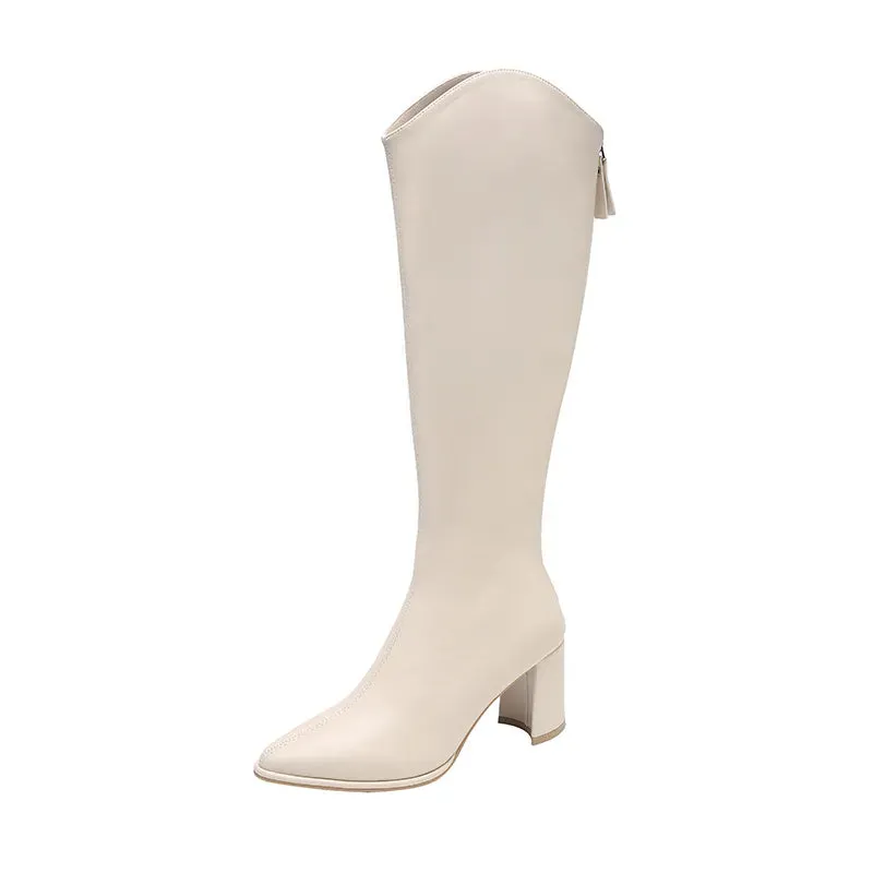 Trendy Knee-High Boots