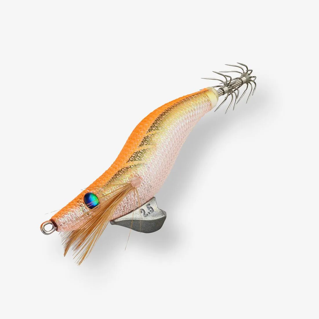 Turlutte coulante shallow ebika 2.5/105 doré chinchard seiches/calamars