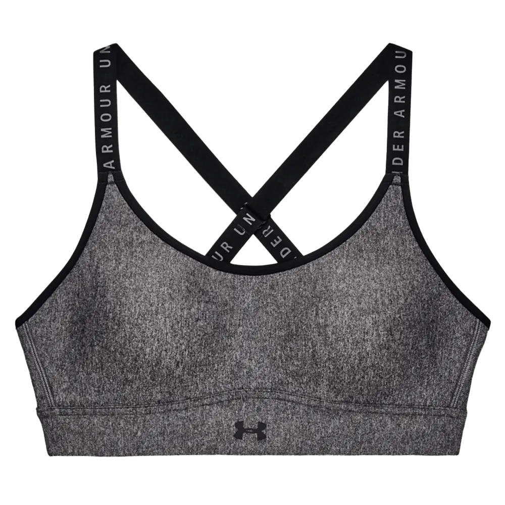 UA Women's Infinity Mid Heather Cover Sports Bra