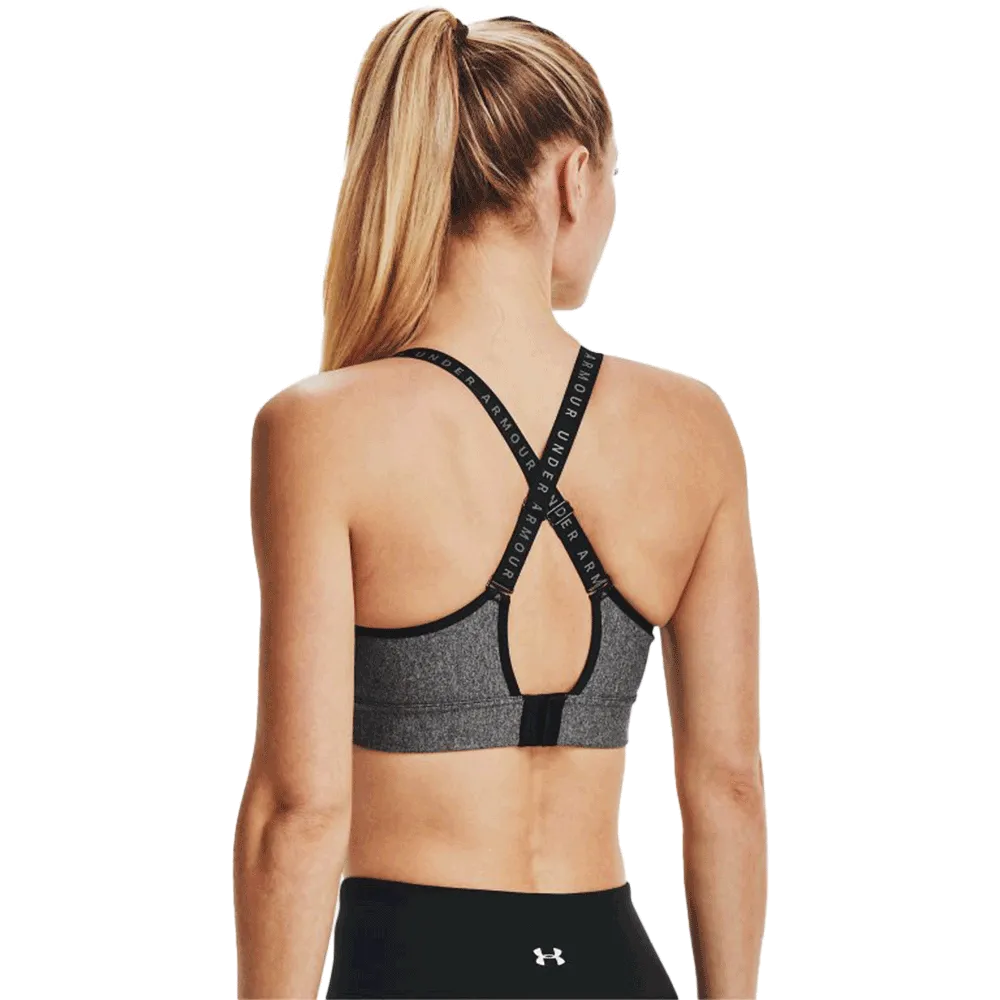 UA Women's Infinity Mid Heather Cover Sports Bra