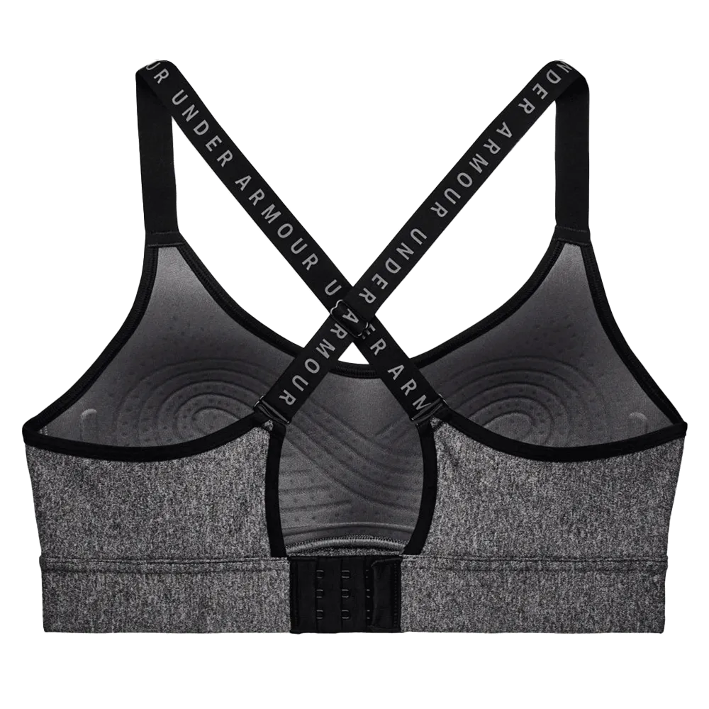 UA Women's Infinity Mid Heather Cover Sports Bra