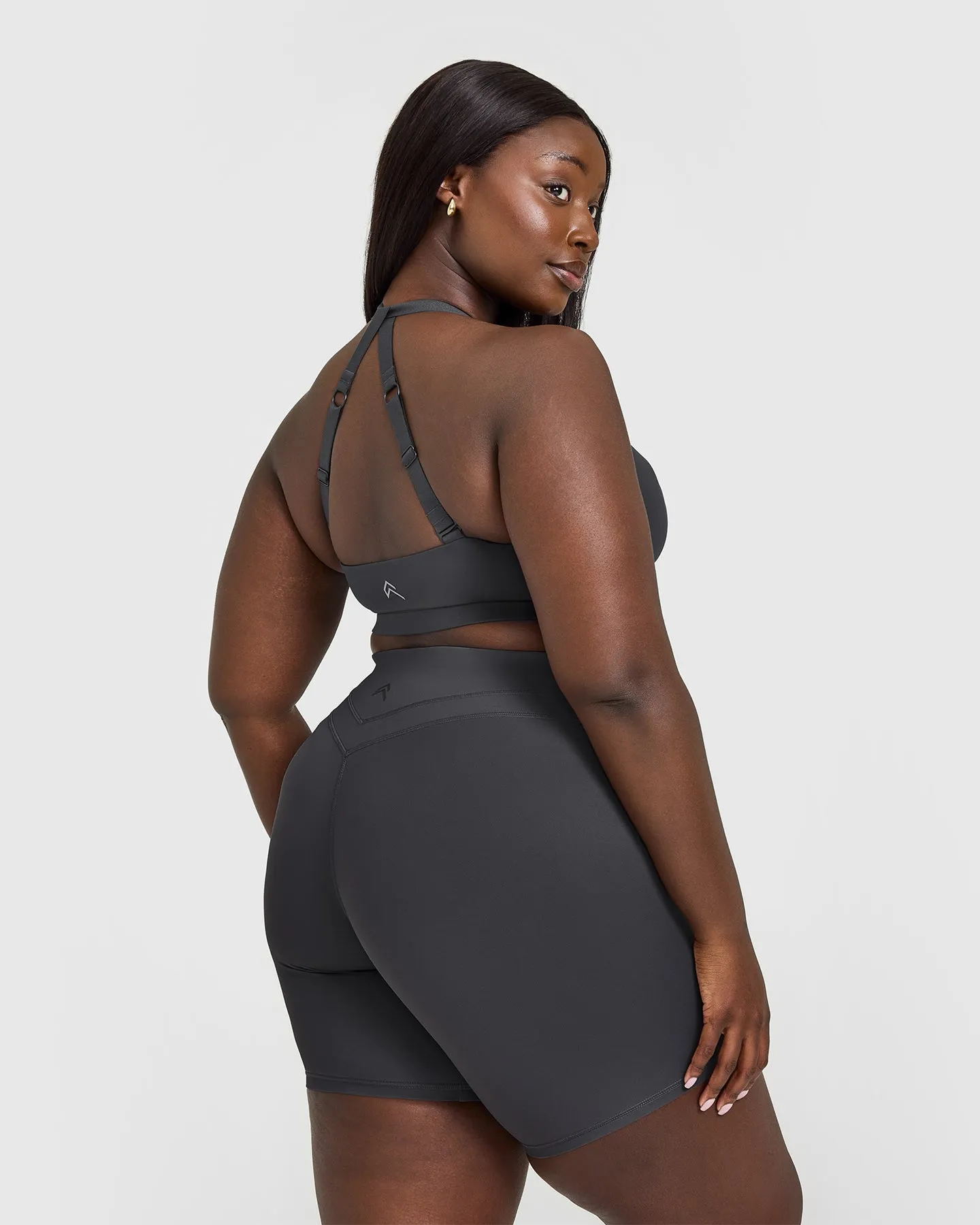 Unified Twist Sports Bra | Coal
