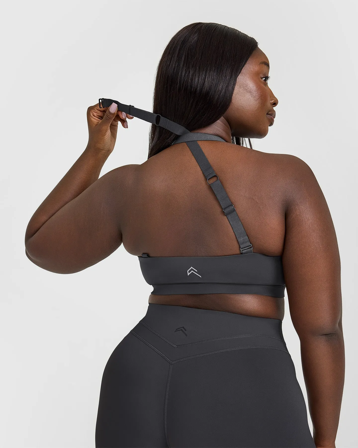 Unified Twist Sports Bra | Coal