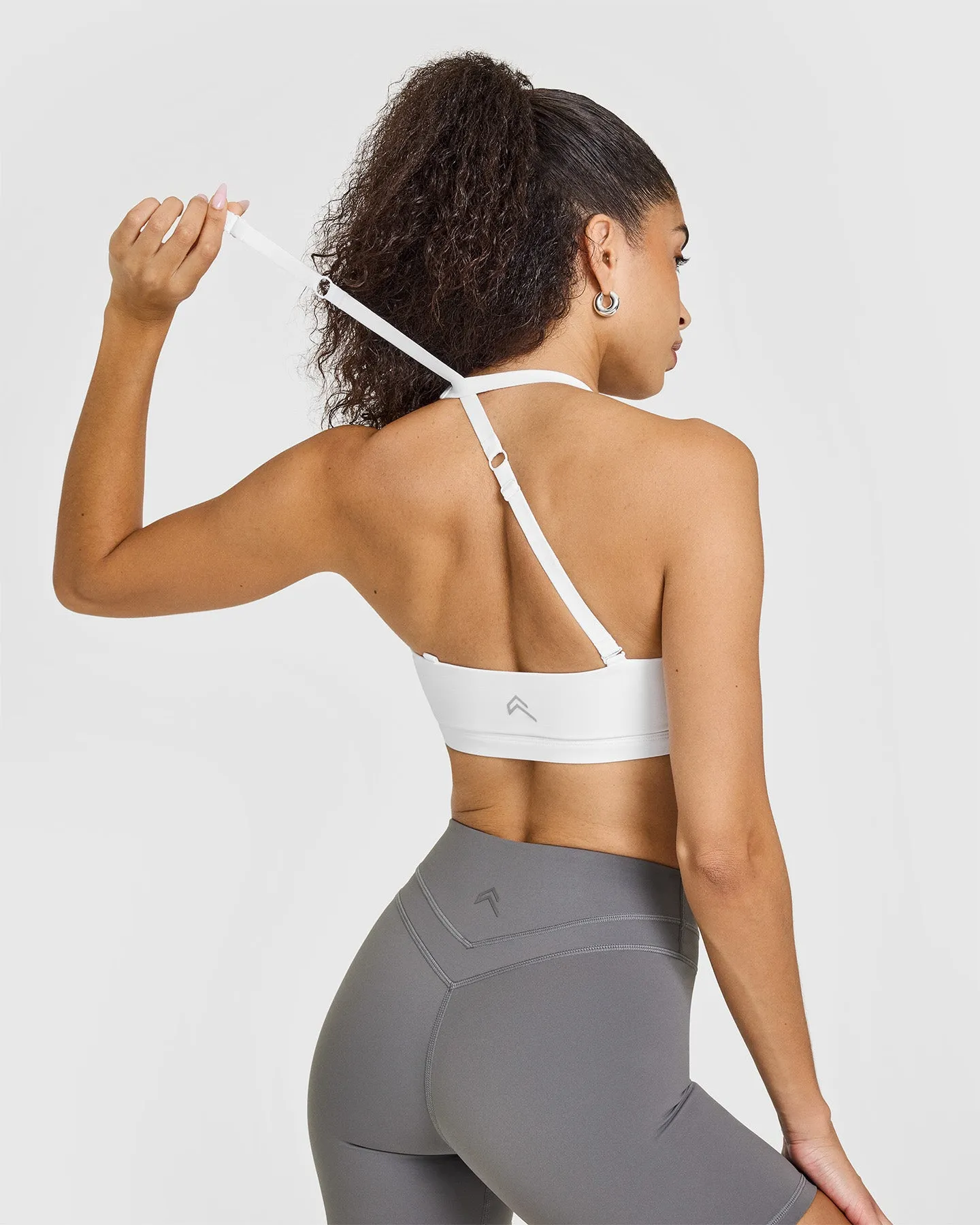 Unified Twist Sports Bra | White