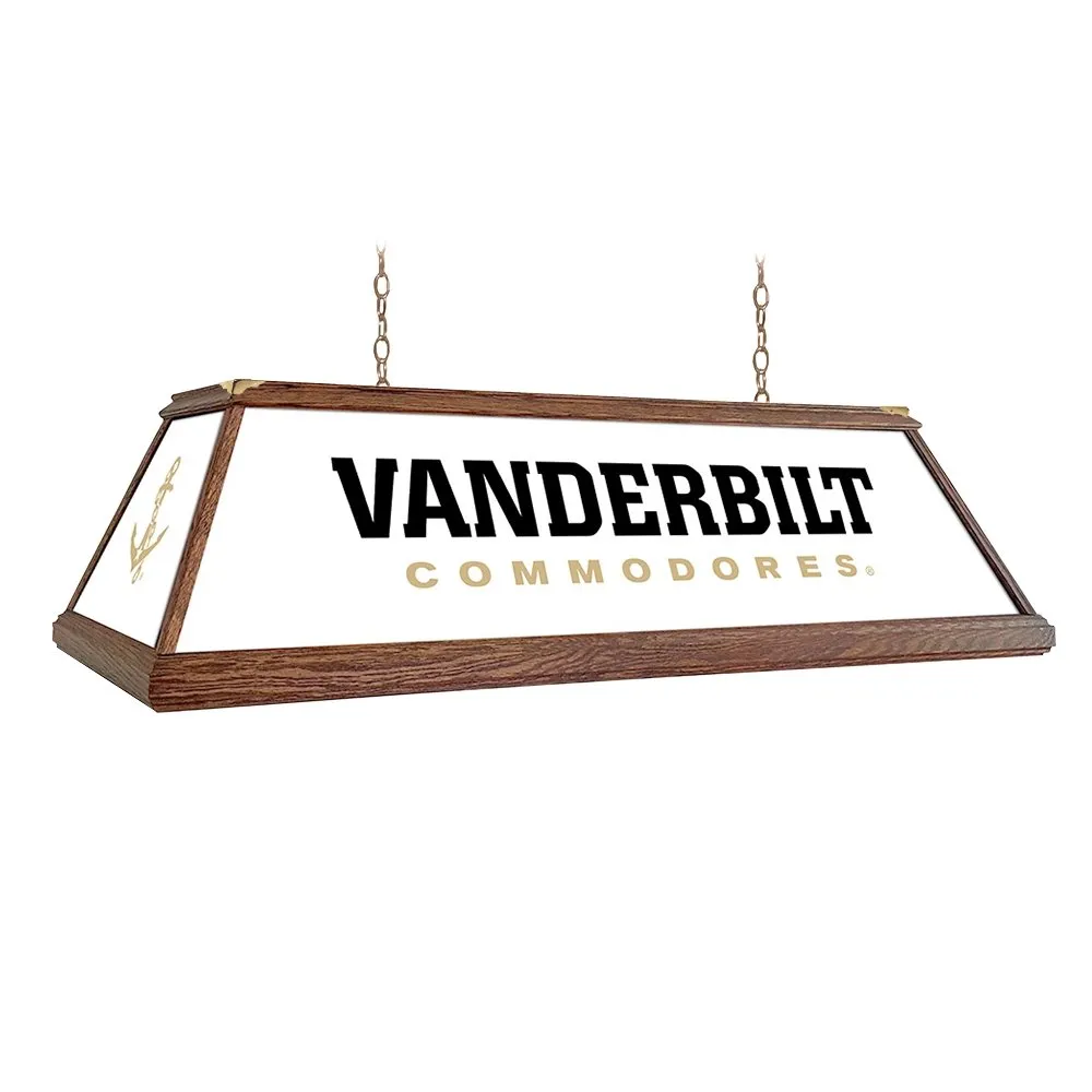 Vanderbilt Commodores: Premium Wood Pool Table Light