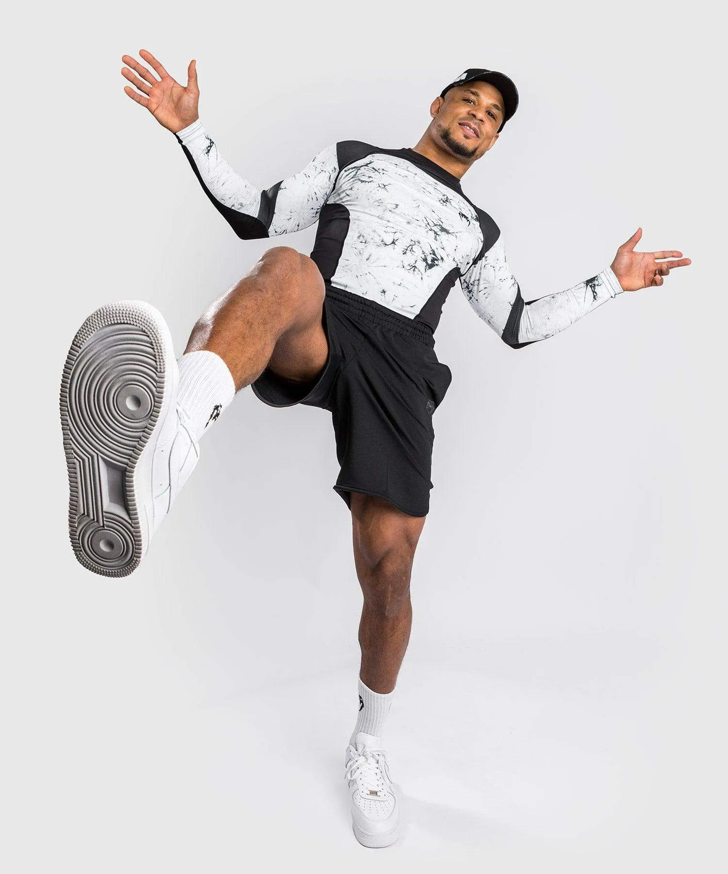 VENUM G-FIT MARBLE RASHGUARD - LONG SLEEVES
