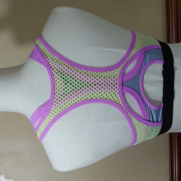 Victoria's Secret Vintage Mesh Racer Back Sports Bra 32C