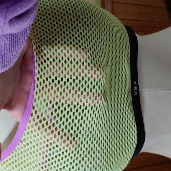 Victoria's Secret Vintage Mesh Racer Back Sports Bra 32C