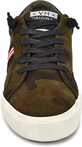 VINTAGE HAVANA Women's Bleeker CAMO with Stripe Fashion Sneaker 10 M Army Camo