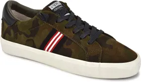VINTAGE HAVANA Women's Bleeker CAMO with Stripe Fashion Sneaker 10 M Army Camo