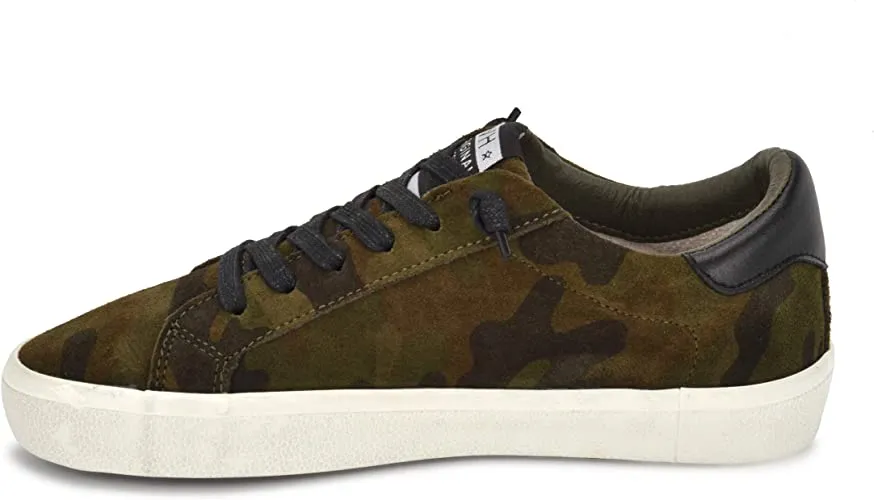 VINTAGE HAVANA Women's Bleeker CAMO with Stripe Fashion Sneaker 10 M Army Camo