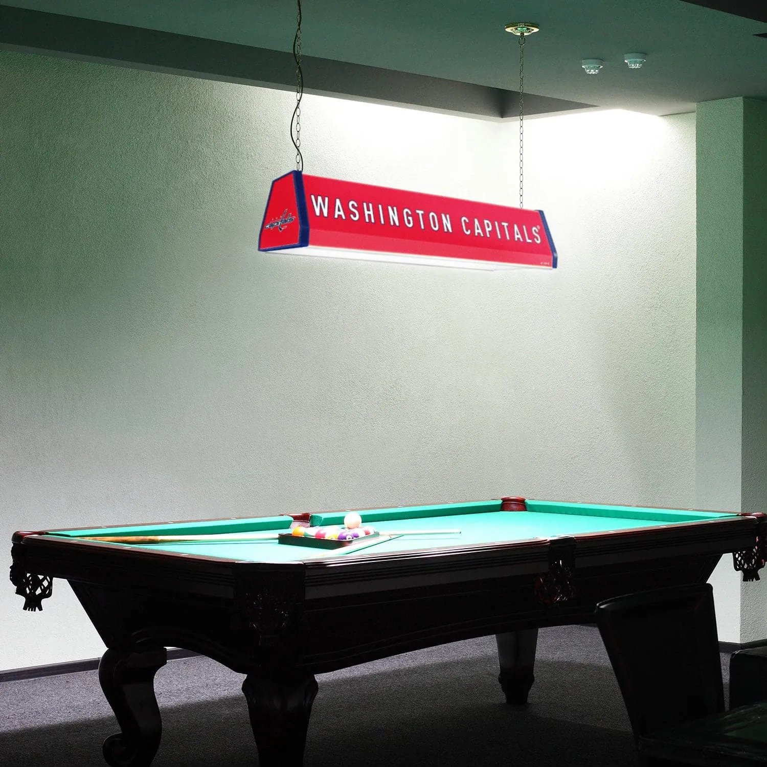 Washington Capitals: Standard Pool Table Light