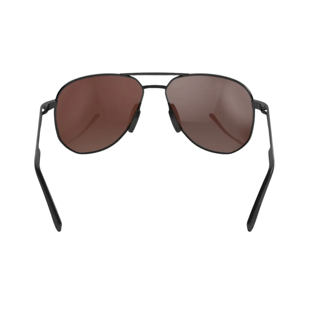 WELVIS BROWN/SILVER BEX SUNGLASSES