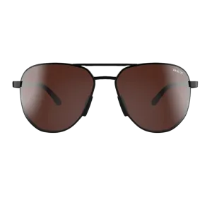 WELVIS BROWN/SILVER BEX SUNGLASSES
