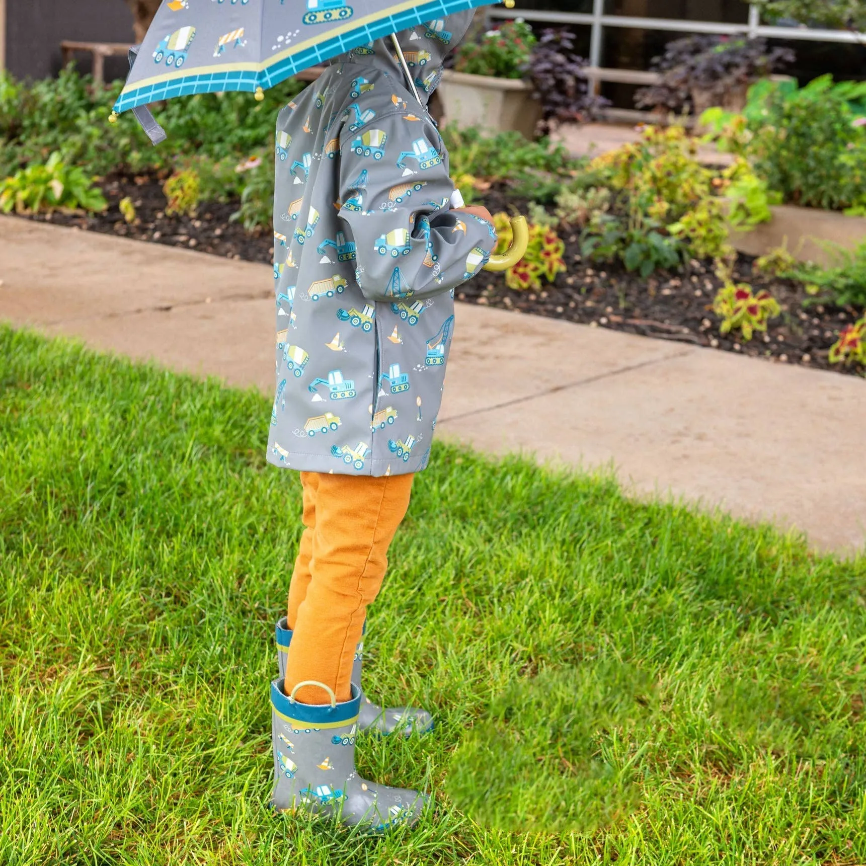 Western Print Rain Boots