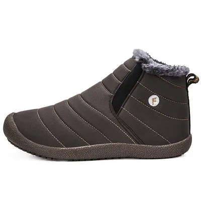 Winter Resistant Lightweight High Top Cotton Shoes Snow Shoes