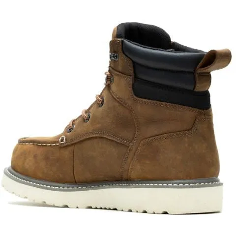 Wolverine Men's Trade Wedge 6" Steel Toe Waterproof Work Boot - Brown - W230042
