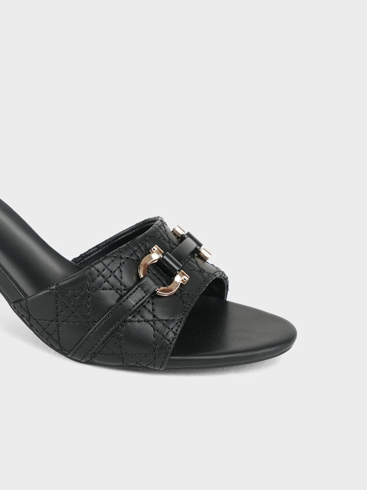 Women "FELISA" Spool Heels Sandals
