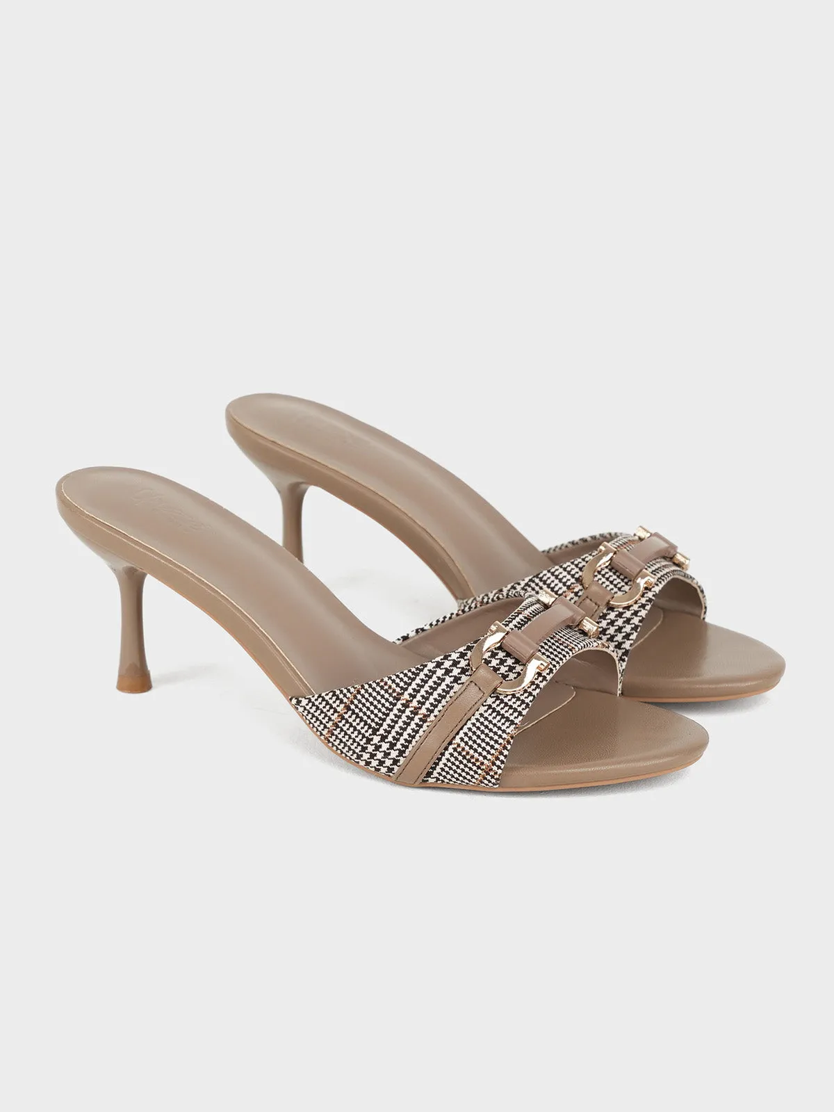 Women "FELISA" Spool Heels Sandals