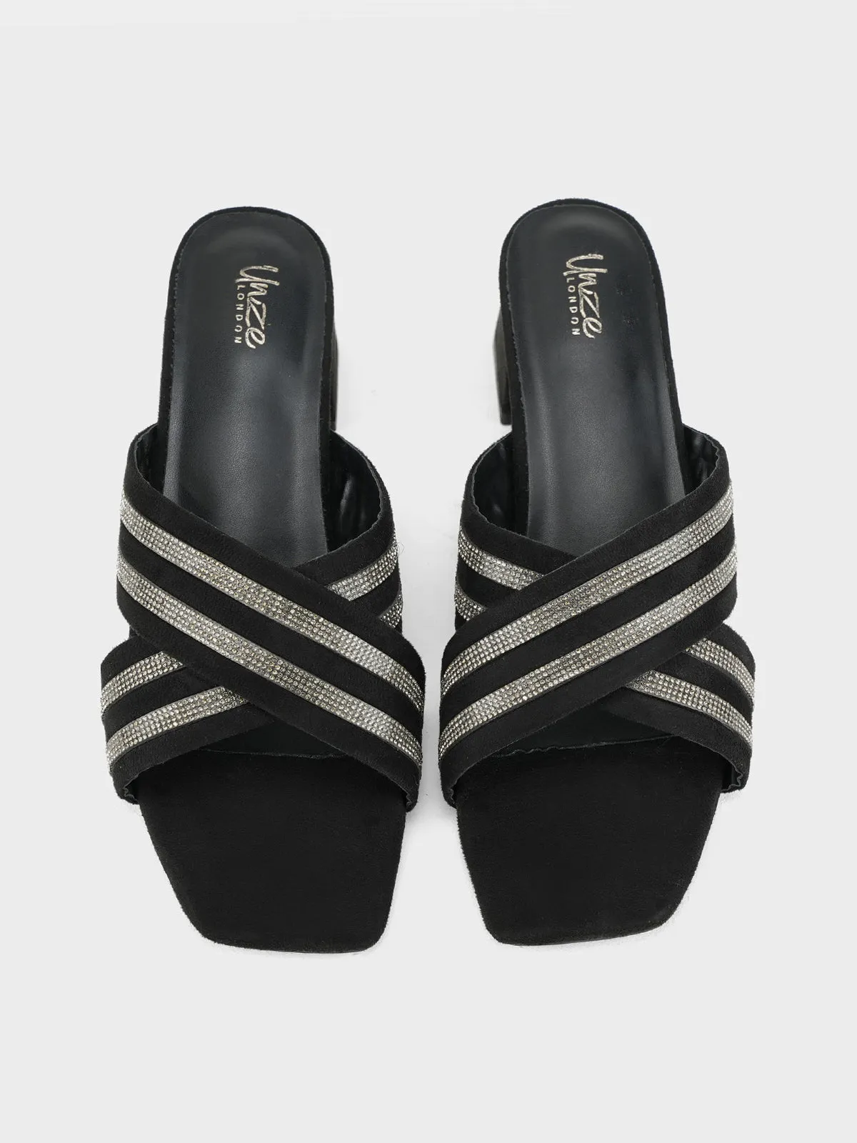 Women "WAMBLE" Crossover Evening Sandals