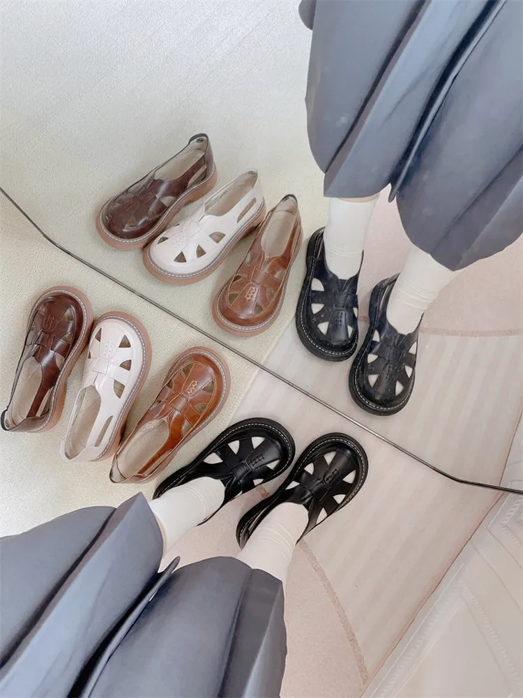 Women Summer Comfortable Trendy Roman Style Hollow Sandals