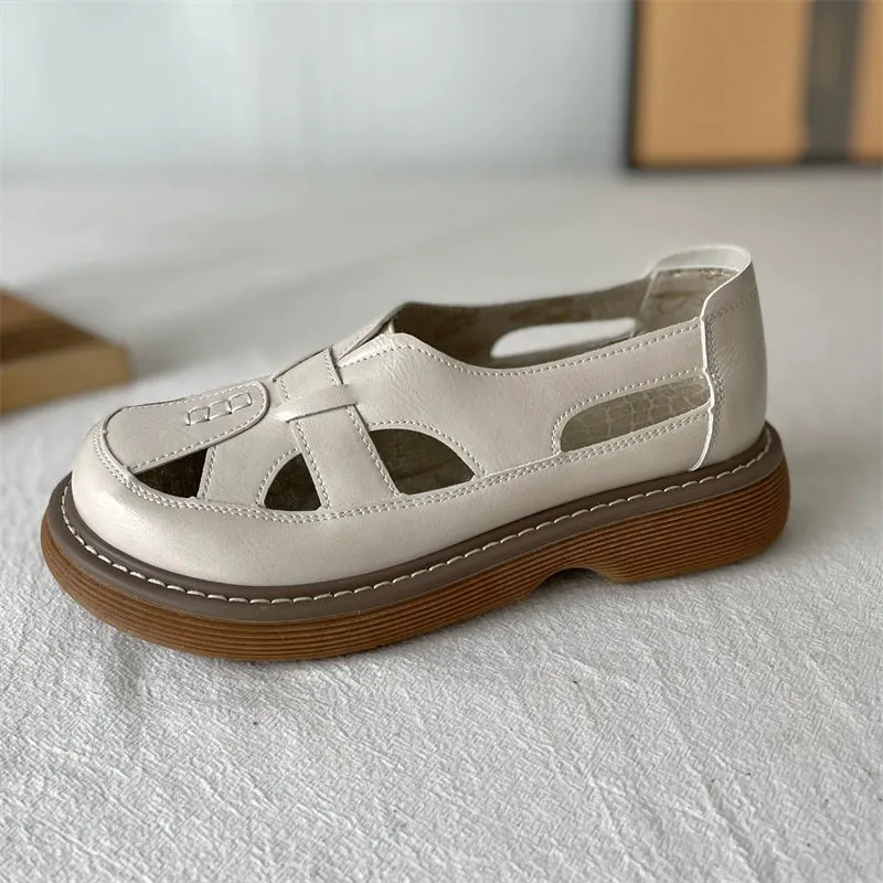 Women Summer Comfortable Trendy Roman Style Hollow Sandals