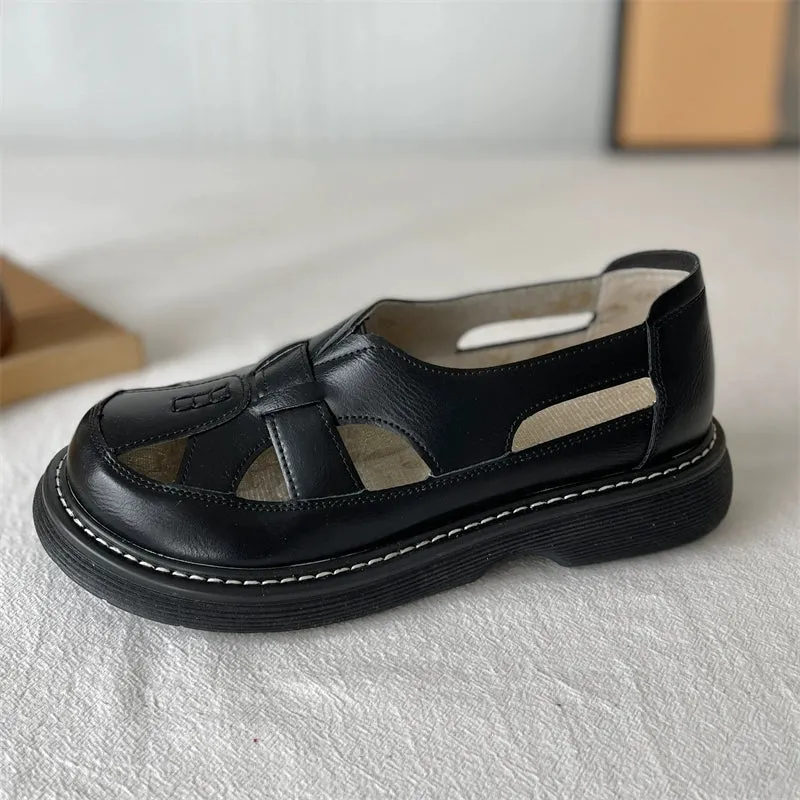 Women Summer Comfortable Trendy Roman Style Hollow Sandals