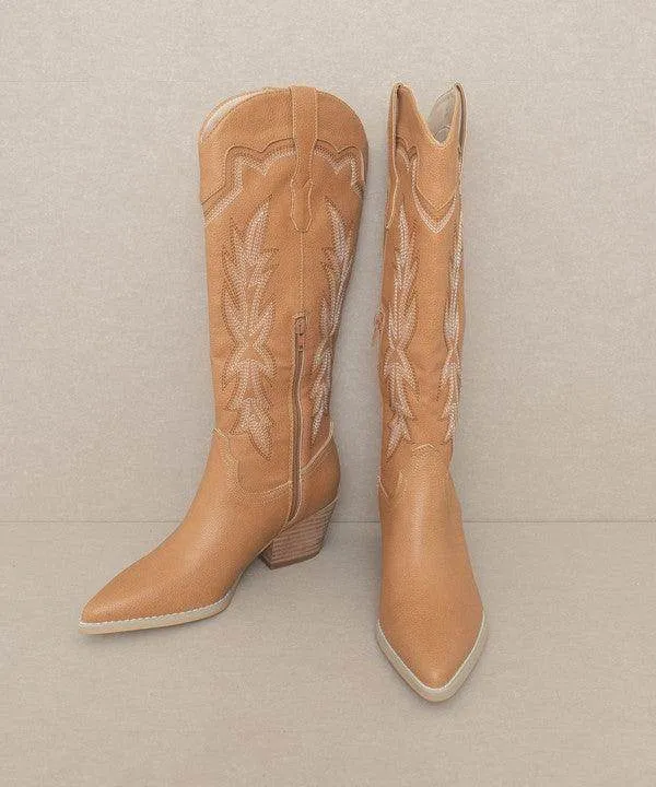 Womens Ainsley - Embroidered Cowboy Boots