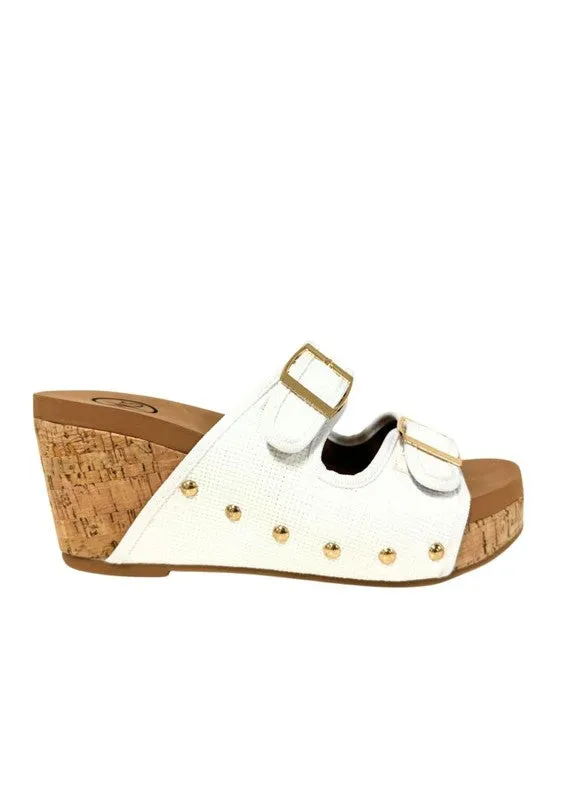 Women's Cade Cork Design Platform Wedges
