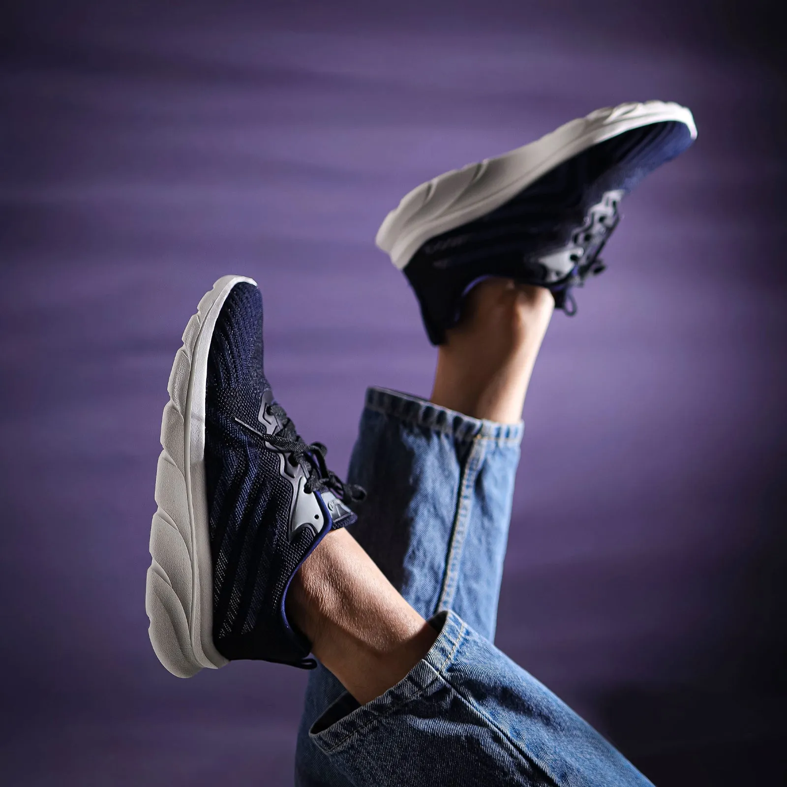 Women's Life Style Shoes - WS97093 Navy Blue