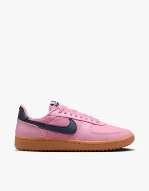 Womens Nike Field General Sneakers - Elemental Pink/Obsidian-Gum Med Brown